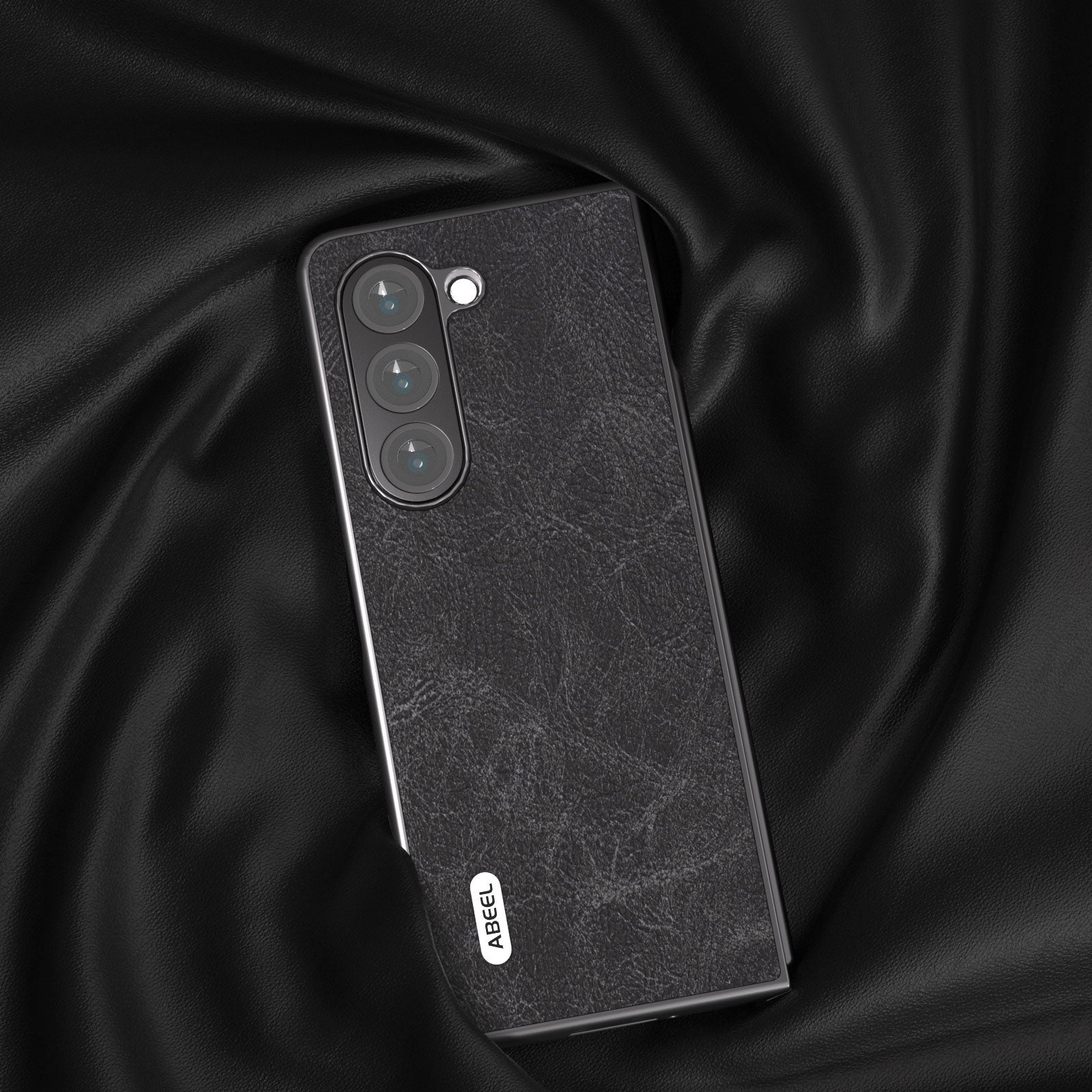 ABEEL Pro Samsung Galaxy Z Fold5 5G pouzdro na telefon Protiskluzový kryt Litchi s PU kůží potažený kůží ABEEL Pro Samsung Galaxy Z Fold5 5G pouzdro na telefon Protiskluzový kryt Litchi s PU kůží potažený kůží